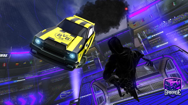 A Rocket League car design from Golubec