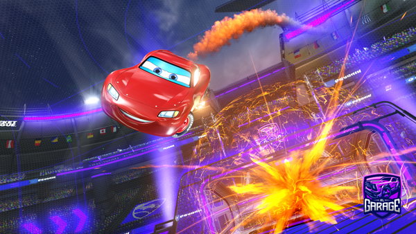 A Rocket League car design from o_nasr31