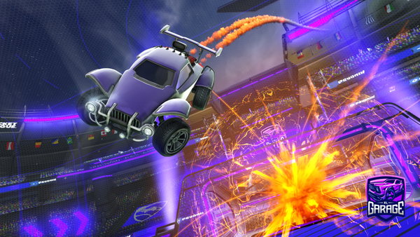 A Rocket League car design from KM9055