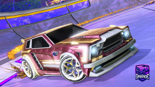 A Rocket League car design from Kaireaux