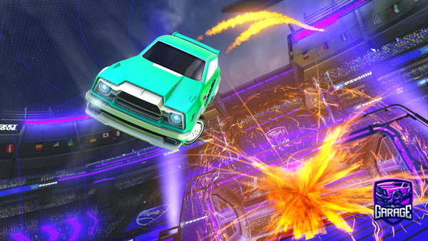 A Rocket League car design from Cole870