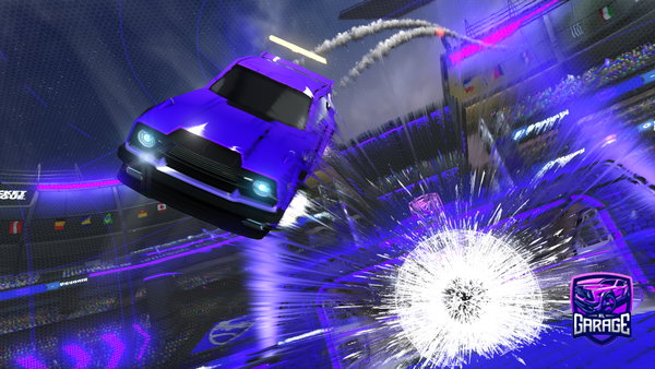 A Rocket League car design from Teof1lo