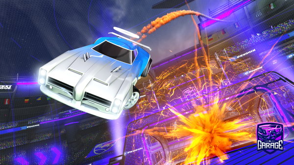 A Rocket League car design from FrosterCyan