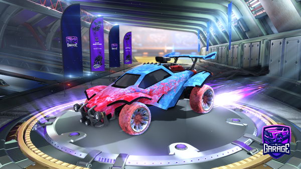 A Rocket League car design from ItXJoseanX