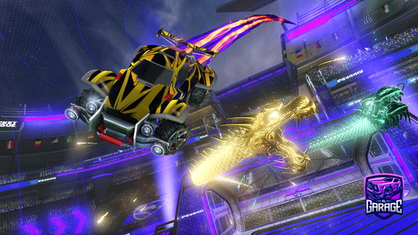 A Rocket League car design from Fjoker0812