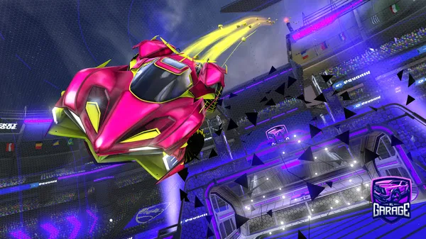 A Rocket League car design from Litkitten