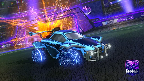 A Rocket League car design from BlockDroidd