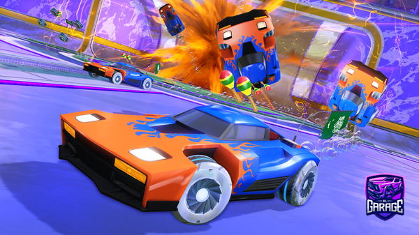 A Rocket League car design from DozenRock742792