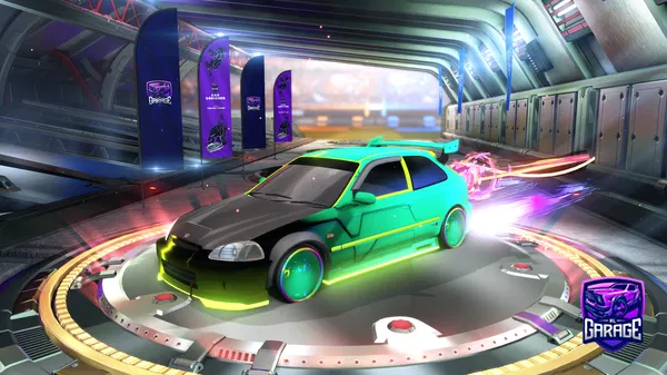 A Rocket League car design from Marcbq22