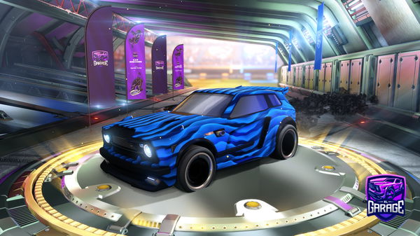 A Rocket League car design from King_Master09