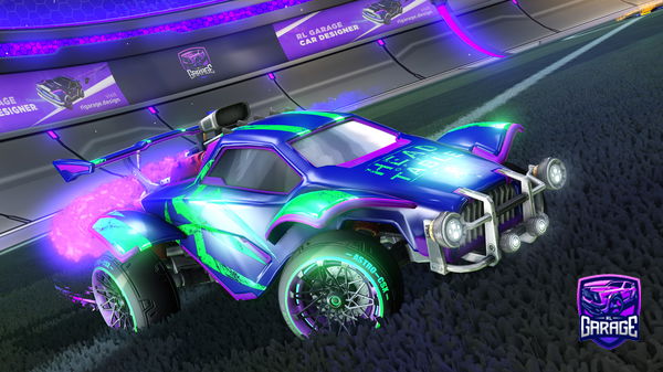 A Rocket League car design from Exoblade