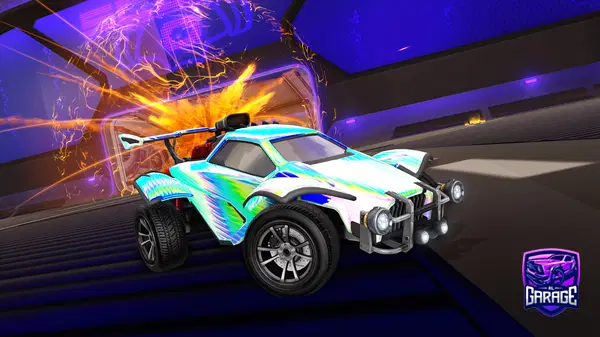 A Rocket League car design from HyperGecko