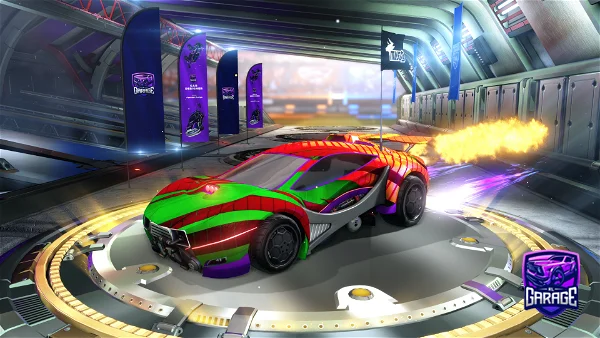 A Rocket League car design from namikf1gamehate