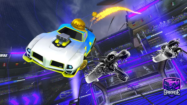 A Rocket League car design from JoltyUwU