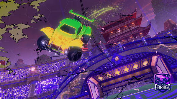 A Rocket League car design from Sub_to_CloudRL_on_youtube