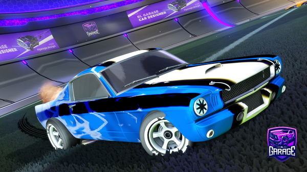 A Rocket League car design from CoolFox