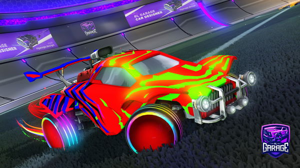 A Rocket League car design from TTV_someone_scores_goals