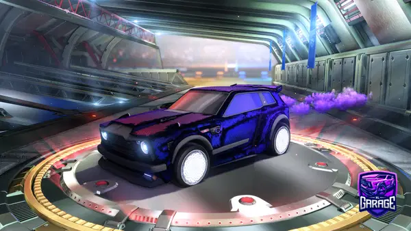 A Rocket League car design from w1ed919