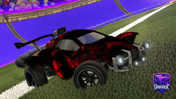 A Rocket League car design from ItzzzNick
