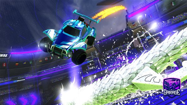 A Rocket League car design from whyyoufall