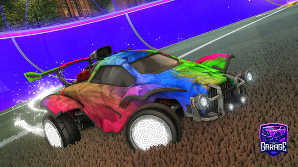 A Rocket League car design from zzzAtlas