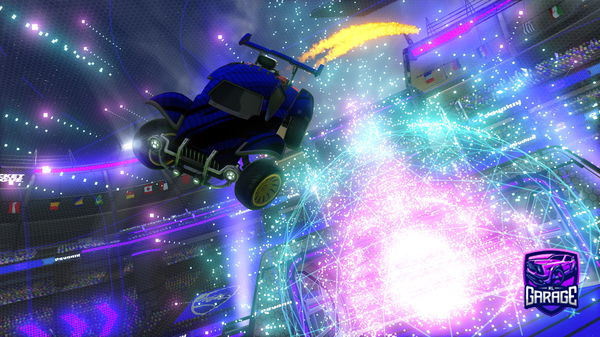 A Rocket League car design from Bigdaddyupoorlol