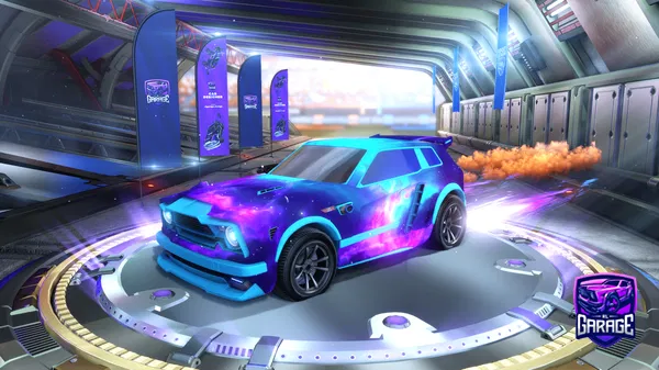 A Rocket League car design from ExTa7z