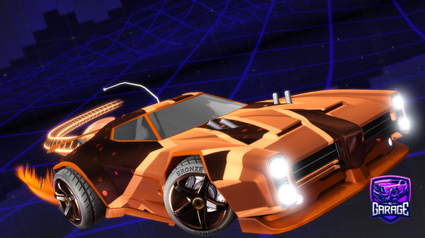 A Rocket League car design from ryderkinggamer