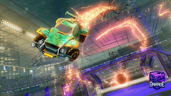 A Rocket League car design from IsaacLinenfelser