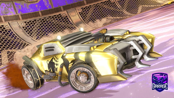 A Rocket League car design from dookiebozo