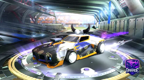 A Rocket League car design from RAYZORDRAGONXVI
