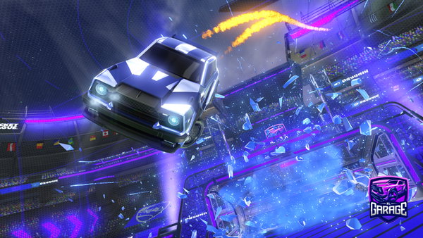A Rocket League car design from Dwoody97