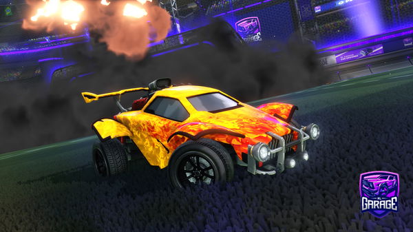 A Rocket League car design from C0Wsrl