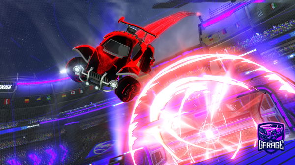 A Rocket League car design from Pointlessname