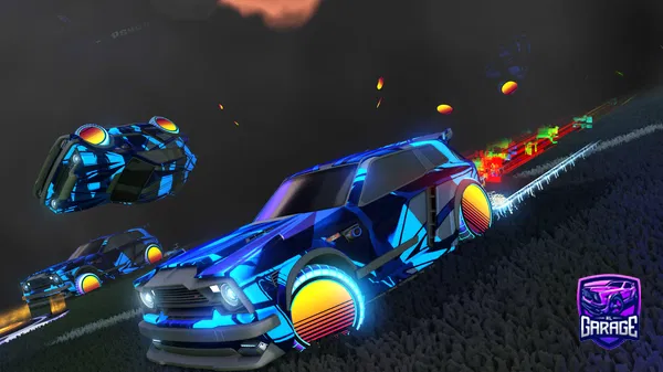 A Rocket League car design from TheMayoMate