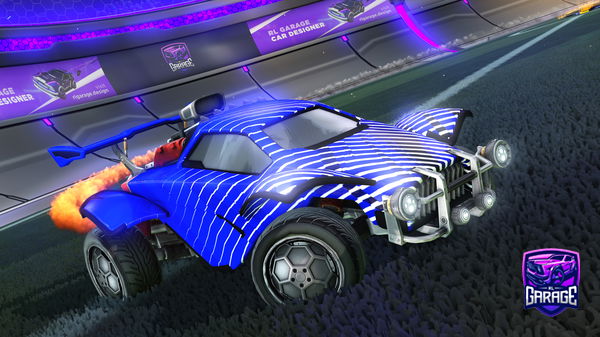 A Rocket League car design from champ134