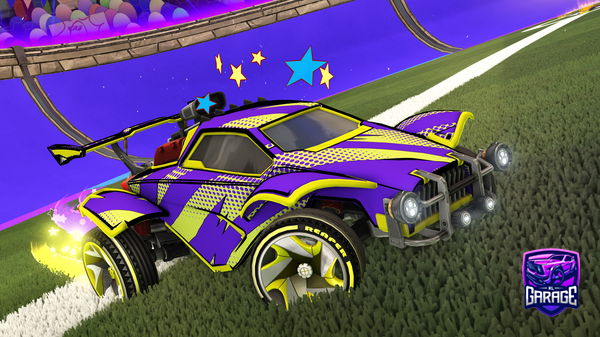 A Rocket League car design from serenithi
