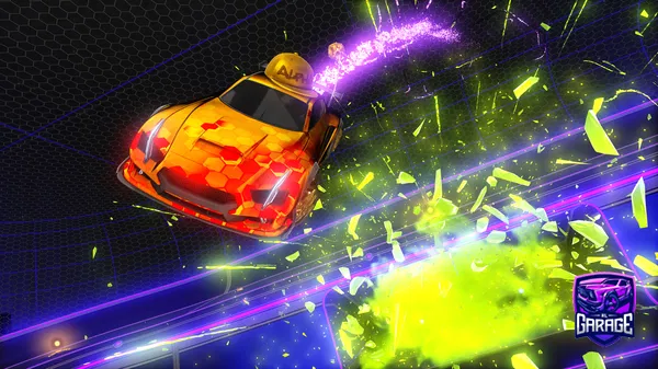 A Rocket League car design from aceemann26