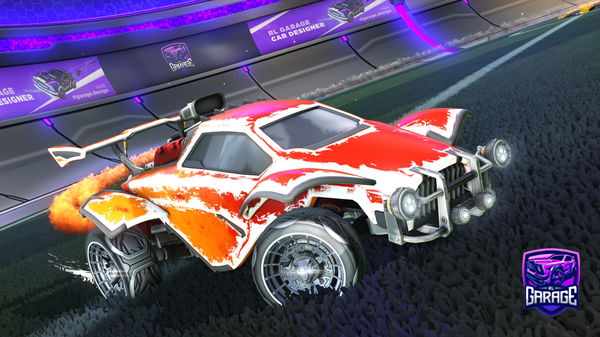A Rocket League car design from Mxrtijn