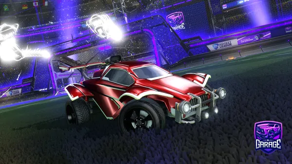 A Rocket League car design from TOXT3R