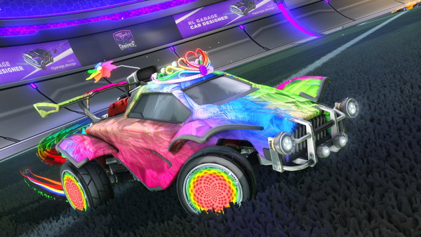 A Rocket League car design from FrostyDoesTrades