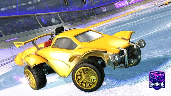 A Rocket League car design from Crayonzs