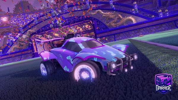 A Rocket League car design from Evidently