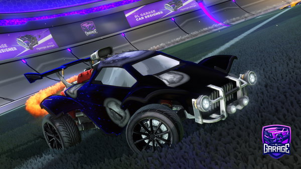 A Rocket League car design from MYST1KALL