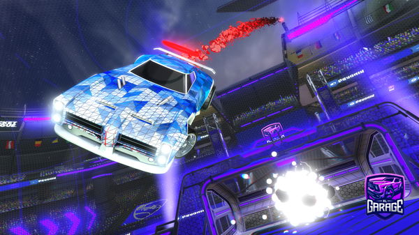 A Rocket League car design from 7ESTYY