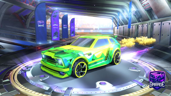 A Rocket League car design from Lapulgahuevona