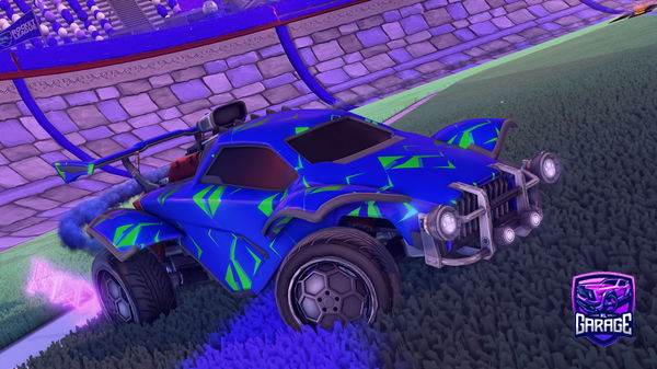 A Rocket League car design from Paul43