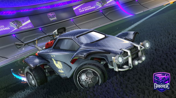 A Rocket League car design from SpaceCoyoteKACHOW