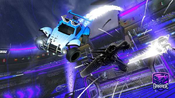 A Rocket League car design from Masterofcool21