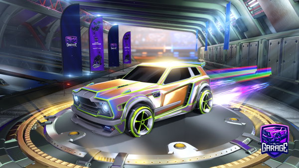 A Rocket League car design from mozz30ale